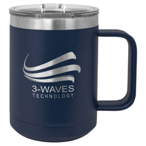 15oz Stainless Steel Vacuum Insulated Mug with Slider Lid (SKU:LCM1-LAS)